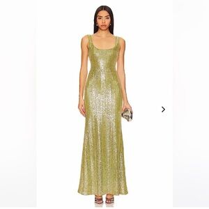 Lovers + Friends ADELINE GOWN Size Medium Revolve